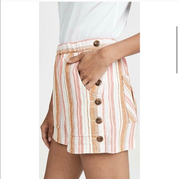 Joie Pants - Joie Striped Shorts